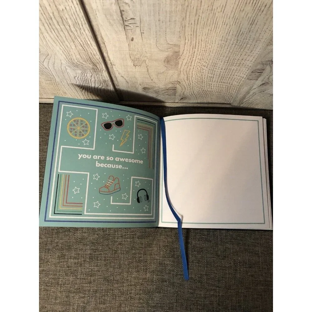Paper Riot DAD You're Awesome Keepsake Book Journal w/ Stickers Fathers Day Gift